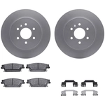Order DYNAMIC FRICTION COMPANY - 4512-46143 - Rear Disc Brake Kit For Your Vehicle