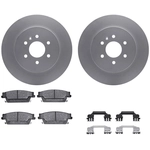 Order DYNAMIC FRICTION COMPANY - 4512-46144 - Rear Disc Brake Kit For Your Vehicle