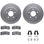 Order DYNAMIC FRICTION COMPANY - 4512-52022 - Rear Disc Brake Kit For Your Vehicle