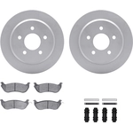 Order Rear Disc Brake Kit by DYNAMIC FRICTION COMPANY - 4512-56011 For Your Vehicle