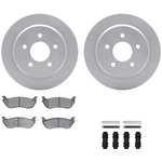 Order DYNAMIC FRICTION COMPANY - 4512-56012 - Rear Disc Brake Kit For Your Vehicle