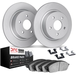 Order DYNAMIC FRICTION COMPANY - 4512-58052 - Ensembre de disques de frein arrière For Your Vehicle