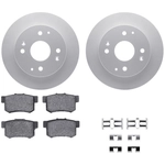 Order DYNAMIC FRICTION COMPANY - 4512-59118 - Rear Disc Brake Kit For Your Vehicle