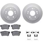 Order DYNAMIC FRICTION COMPANY - 4512-59121 - Rear Disc Brake Kit For Your Vehicle
