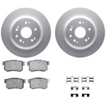 Order DYNAMIC FRICTION COMPANY - 4512-59132 - Rear Disc Brake Kit For Your Vehicle