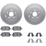 Order DYNAMIC FRICTION COMPANY - 4512-59158 - Rear Disc Brake Kit For Your Vehicle