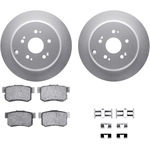 Order DYNAMIC FRICTION COMPANY - 4512-59168 - Rear Disc Brake Kit For Your Vehicle