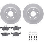 Order DYNAMIC FRICTION COMPANY - 4512-59187 - Rear Disc Brake Kit For Your Vehicle