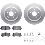 Order DYNAMIC FRICTION COMPANY - 4512-59194 - Rear Disc Brake Kit For Your Vehicle