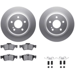 Order DYNAMIC FRICTION COMPANY - 4512-63160 - Rear Disc Brake Kit For Your Vehicle