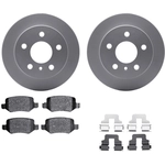 Order DYNAMIC FRICTION COMPANY - 4512-63188 - Rear Disc Brake Kit For Your Vehicle