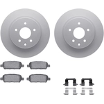 Order DYNAMIC FRICTION COMPANY - 4512-67100 - Rear Disc Brake Kit For Your Vehicle