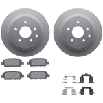 Order DYNAMIC FRICTION COMPANY - 4512-67129 - Rear Disc Brake Kit For Your Vehicle