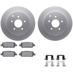 Order DYNAMIC FRICTION COMPANY - 4512-67131 - Rear Disc Brake Kit For Your Vehicle