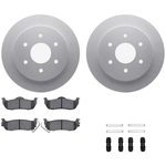 Order DYNAMIC FRICTION COMPANY - 4512-67132 - Rear Disc Brake Kit For Your Vehicle