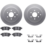 Order DYNAMIC FRICTION COMPANY - 4512-67135 - Rear Disc Brake Kit For Your Vehicle