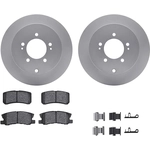 Order DYNAMIC FRICTION COMPANY - 4512-72082 - Rear Disc Brake Kit For Your Vehicle
