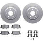 Order DYNAMIC FRICTION COMPANY - 4512-72083 - Rear Disc Brake Kit For Your Vehicle