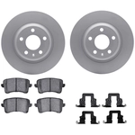 Order DYNAMIC FRICTION COMPANY - 4512-73143 - Rear Disc Brake Kit For Your Vehicle