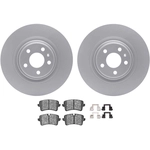 Order DYNAMIC FRICTION COMPANY - 4512-73158 - Rear Disc Brake Kit For Your Vehicle