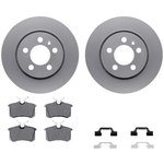 Order DYNAMIC FRICTION COMPANY - 4512-74110 - Rear Disc Brake Kit For Your Vehicle