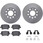 Order DYNAMIC FRICTION COMPANY - 4512-74114 - Rear Disc Brake Kit For Your Vehicle