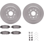 Order DYNAMIC FRICTION COMPANY - 4512-75040 - Disc Brake Kit For Your Vehicle