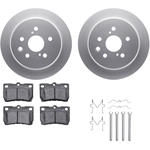 Order DYNAMIC FRICTION COMPANY - 4512-75048 - Rear Disc Brake Kit For Your Vehicle