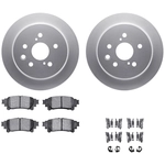Order DYNAMIC FRICTION COMPANY - 4512-75049 - Rear Disc Brake Kit For Your Vehicle