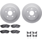 Order DYNAMIC FRICTION COMPANY - 4512-75057 - Rear Disc Brake Kit For Your Vehicle