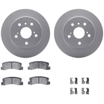 Order DYNAMIC FRICTION COMPANY - 4512-76101 - Rear Disc Brake Kit For Your Vehicle