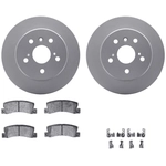 Order DYNAMIC FRICTION COMPANY - 4512-76102 - Rear Disc Brake Kit For Your Vehicle