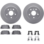Order DYNAMIC FRICTION COMPANY - 4512-76103 - Rear Disc Brake Kit For Your Vehicle
