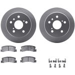 Order DYNAMIC FRICTION COMPANY - 4512-76105 - Rear Disc Brake Kit For Your Vehicle
