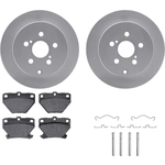 Order DYNAMIC FRICTION COMPANY - 4512-76118 - Rear Disc Brake Kit For Your Vehicle