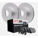 Order DYNAMIC FRICTION COMPANY - 4512-76142 - Rear Disc Brake Kit For Your Vehicle