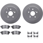 Order DYNAMIC FRICTION COMPANY - 4512-76152 - Rear Disc Brake Kit For Your Vehicle