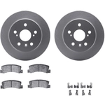 Order DYNAMIC FRICTION COMPANY - 4512-76161 - Rear Disc Brake Kit For Your Vehicle