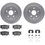 Order DYNAMIC FRICTION COMPANY - 4512-76179 - Rear Disc Brake Kit For Your Vehicle