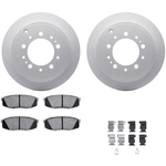 Order DYNAMIC FRICTION COMPANY - 4512-76182 - Rear Disc Brake Kit For Your Vehicle