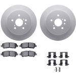Order DYNAMIC FRICTION COMPANY - 4512-76185 - Rear Disc Brake Kit For Your Vehicle