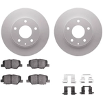 Order Rear Disc Brake Kit by DYNAMIC FRICTION COMPANY - 4512-80076 For Your Vehicle