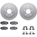 Order DYNAMIC FRICTION COMPANY - 4512-80077 - Rear Disc Brake Kit For Your Vehicle