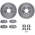 Order DYNAMIC FRICTION COMPANY - 4512-80079 - Rear Disc Brake Kit For Your Vehicle