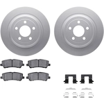 Order DYNAMIC FRICTION COMPANY - 4512-99075 - Rear Disc Brake Kit For Your Vehicle