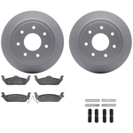 Order DYNAMIC FRICTION COMPANY - 4512-99172 - Rear Disc Brake Kit For Your Vehicle