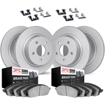 Order DYNAMIC FRICTION COMPANY - 4514-31011 - Rear Disc Brake Kit For Your Vehicle