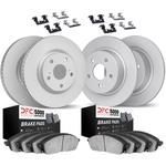 Order DYNAMIC FRICTION COMPANY - 4514-39019 - Ensembre de disques de frein arrière For Your Vehicle