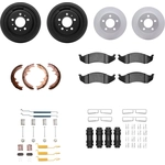 Order DYNAMIC FRICTION COMPANY - 4514-42035 - Rear Disc Brake Kit For Your Vehicle
