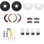 Order DYNAMIC FRICTION COMPANY - 4514-42039 - Rear Disc Brake Kit For Your Vehicle